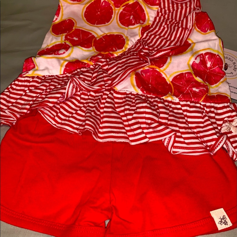 New Burt’s Bees Baby Clothes 6-9 Months